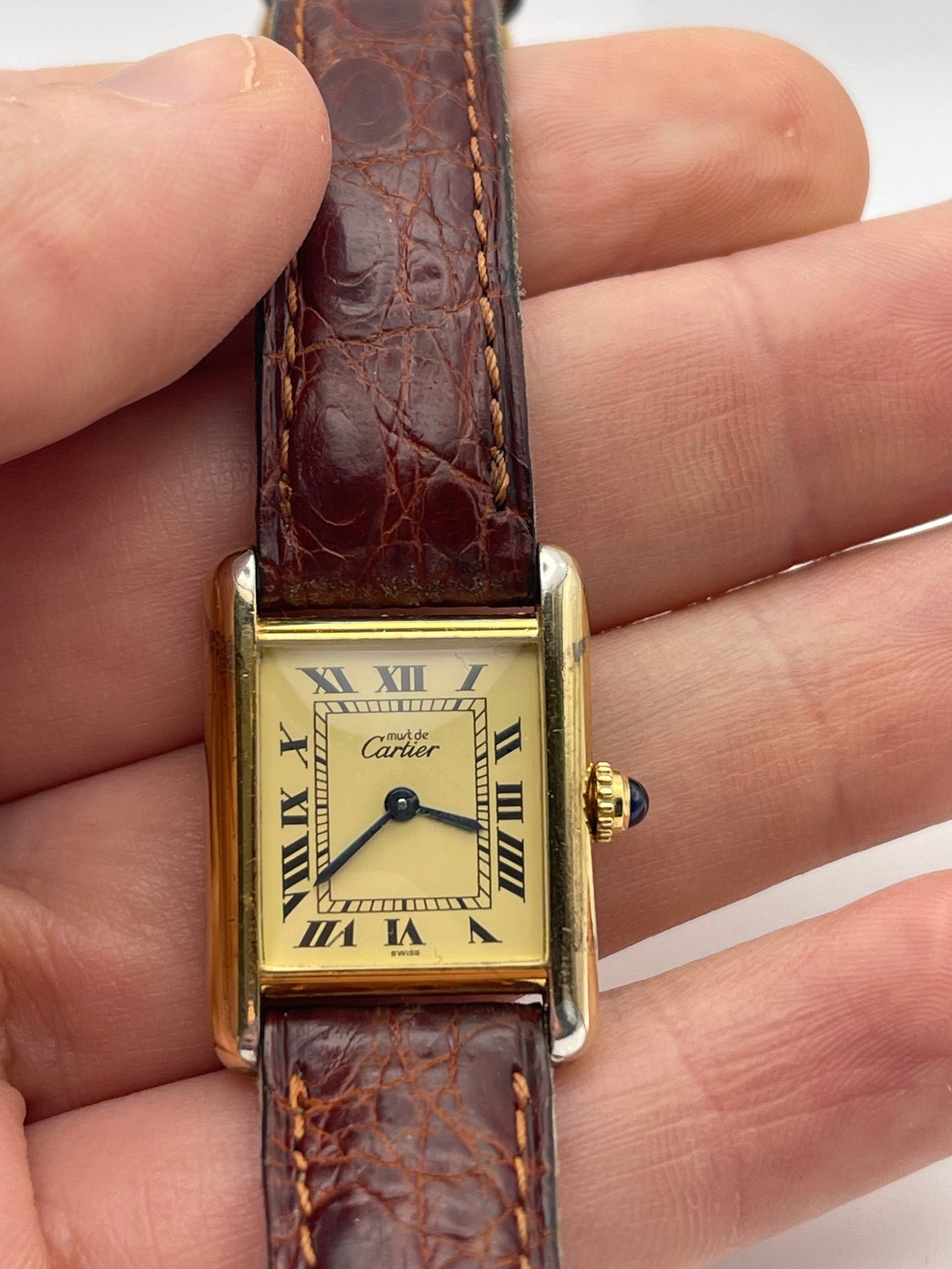 Cartier Must De Tank 20mm Ladies
