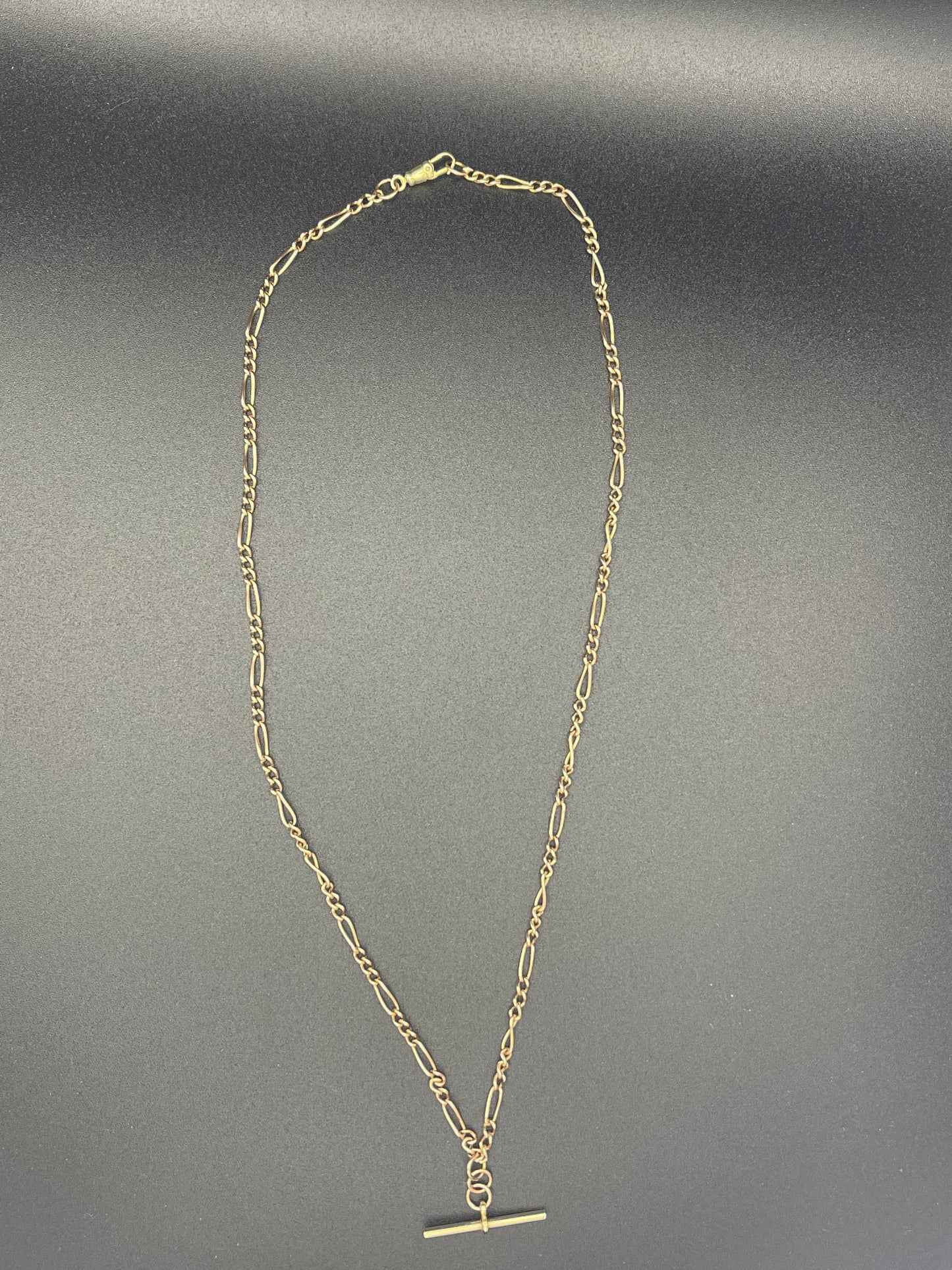 Vintage Figaro Chain with T-Bar